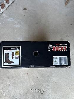 Bottes de sécurité imperméables à bout d'acier Rocky Long Range FQ0006654 taille 11