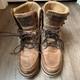 Bottes De Travail D&eacute;contract&eacute;es Lucchese Pour Homme En Cuir Marron, Bout Mocassin, &agrave; Lacets, Taille 9,5m