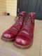 Bottines De Travail Red Wing Homme Us8.5d Iron Range Manson 8012 Cuir Bordeaux à Bout En Cuir