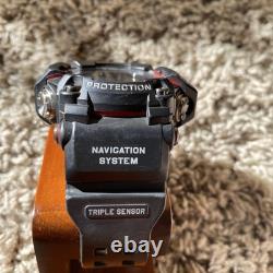 CASIO G-SHOCK Range Man GPR-B1000-1JR Montre Solaire Ronde Noire pour Homme W57.7mm Digitale