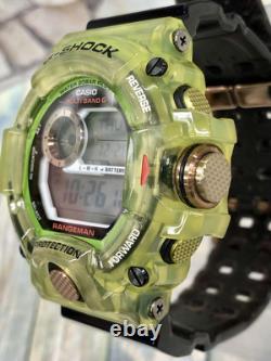 Casio G-SHOCK RANGE MAN GW-9407KJ Earthwatch Montre Homme Ronde W53,5mm Digitale Verte