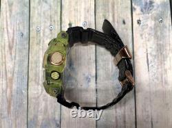 Casio G-SHOCK RANGE MAN GW-9407KJ Earthwatch Montre Homme Ronde W53,5mm Digitale Verte