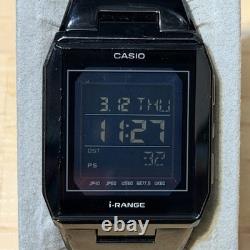 Casio I-RANGE IRW-M300 Montre numérique solaire atomique Multibande 5 à affichage négatif à lire