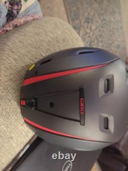 Casque de ski pour homme Giro Range Conform Fit MIPS taille large rouge mat et gris