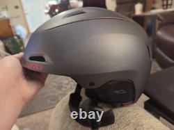 Casque de ski pour homme Giro Range Conform Fit MIPS taille large rouge mat et gris