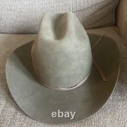 Chapeau de cow-boy western Vintage STETSON Range Palomino 4x Beaver 6 7/8