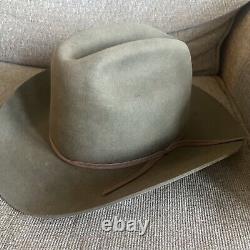 Chapeau de cow-boy western Vintage STETSON Range Palomino 4x Beaver 6 7/8