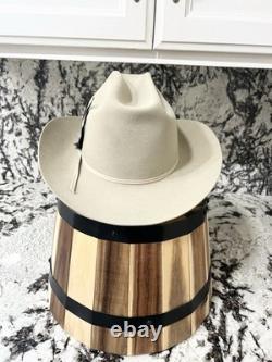 Chapeau de cowboy western vintage Stetson 4x en feutre de castor Open Road Range pour homme 6 7/8