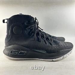 Chaussures de basket Under Armour Curry 4 More Range noires, taille 10,5 1298306-014