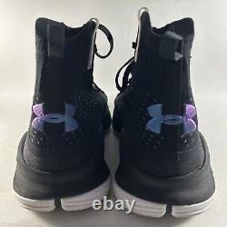 Chaussures de basket Under Armour Curry 4 More Range noires, taille 10,5 1298306-014