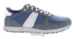 Chaussures de golf bleu marine Johnnie-O Range Runner 2.0 pour hommes, taille 11,5 (7231029)