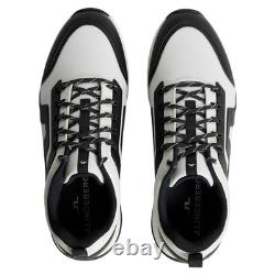 Chaussures de golf sans crampons J. Lindeberg Men Range Finder noires FW25 NOUVEAU