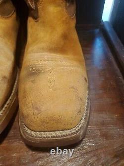 'Chaussures de sécurité marron pour homme, style western, à bout d'acier de taille 12, conforme à la norme ASTM F2413 de Rocky'
