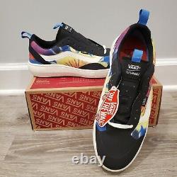 Chaussures de skate Vans Ultra Range Exo Tie Dye Trail Noir Marshmallow Taille 11,5