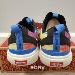 Chaussures de skate Vans Ultra Range Exo Tie Dye Trail Noir Marshmallow Taille 11,5