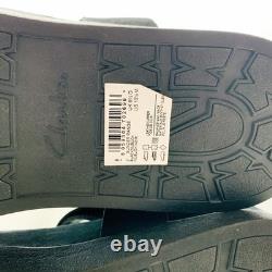 Chaussures pour homme Clarks Sunder Range en nubuck noir, pointure UK 9,5, neuves avec boîte