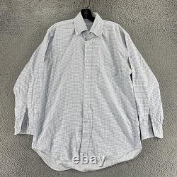 Chemise Loro Piana Homme Taille M Boutonnée en Coton à Carreaux à Manches Longues Italie
