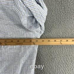 Chemise Loro Piana Homme Taille M Boutonnée en Coton à Carreaux à Manches Longues Italie