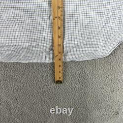 Chemise Loro Piana Homme Taille M Boutonnée en Coton à Carreaux à Manches Longues Italie