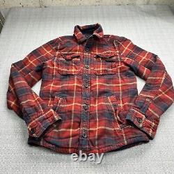 Chemise Veste Vintage Ambercrombie & Fitch Large Jay Range Plaid Années 80 90