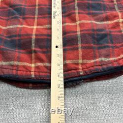 Chemise Veste Vintage Ambercrombie & Fitch Large Jay Range Plaid Années 80 90