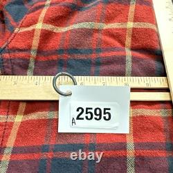 Chemise Veste Vintage Ambercrombie & Fitch Large Jay Range Plaid Années 80 90