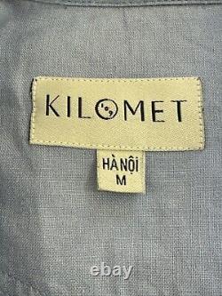 Chemise de créateur pour homme - à col boutonné - Indigo - Kilomet 109 - Héritage - Vêtements pour hommes