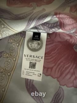 Chemise en soie florale Versace