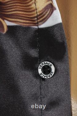 Chemise habillée Versace pour homme, manches longues, taille M