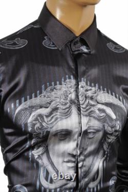 Chemise pour homme Versace Medusa, à manches longues, taille M