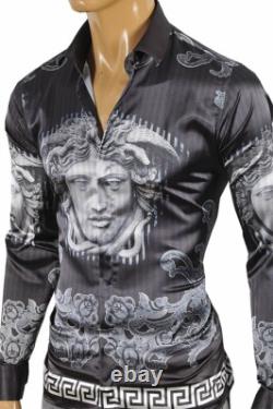 Chemise pour homme Versace Medusa, manches longues, taille M