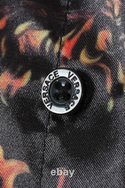 Chemise pour homme Versace Méduse, à manches longues, taille L