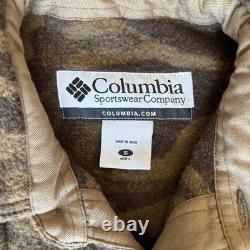 Chemise-veste en laine camouflage Columbia Gallatin Range pour homme, taille S, neuve avec étiquette, à lire
