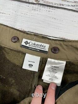 Columbia Gallatin Range Laine Camo Taille Des Pantalons De Chasse Hommes 36 Extérieurs Isolés