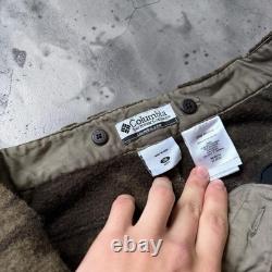 Columbia Gallatin Range Monarch Pass Ensemble camouflage en laine mélangée L veste taille 36 pantalon