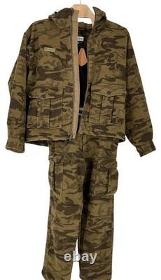 Columbia Gallatin Range Monarch Pass ensemble camouflage en mélange de laine taille XL veste taille 36 pantalon