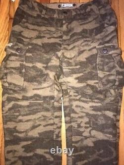 Columbia Gallatine Range Wool Camo Hunting Pantes Taille 40 New With Tags