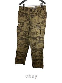 Columbia Men's Gallatin Range Laine Blend Camo Hunting Cargo Pantalons Taille 40 Euc