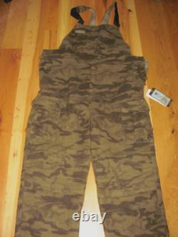 Columbia NWT Gallatin Range Salopette de chasse en laine camouflage marron pour homme XL (NYZ7)