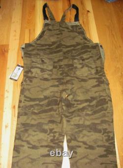 Columbia NWT Gallatin Range Salopette de chasse en laine camouflage marron pour homme XL (NYZ7)