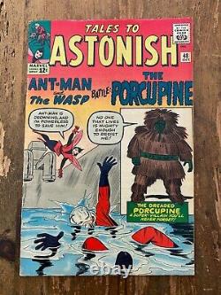 Contes à couper le souffle #48, Marvel 1963, Ant-Man et Wasp, 1ère apparition de Porcupine 6,5 j