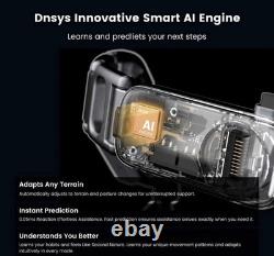 DNSYS X1 Carbone Exosquelette, Alimenté par IA, Taille L (tour de taille 41,3in-49,2in)