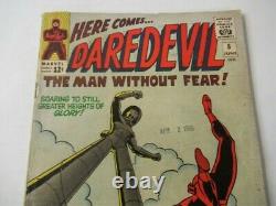Daredevil #8 1965 1ère Apparition De Stilt-man Wally Wood Gd/vg Gamme Clé D'argent