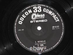 Disque Vinyle Compact 33 RPM Stéréo des Beatles sur le Label Odeon