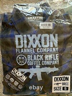 Dixxron Flannel Black Rifle Coffee Company Range Day Small Limited Edition Rare