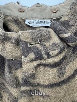 Ensemble veste et pantalon en mélange de laine de la gamme Columbia Gallatin Outfitter Camo, taille Large