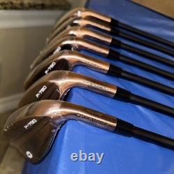 Fers Taylormade 2024 P790 4-PW édition limitée cuivre Dynamic Gold 105 g S300