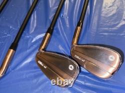 Fers Taylormade 2024 P790 4-PW édition limitée cuivre Dynamic Gold 105 g S300