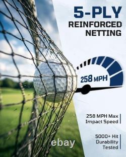 Filet de golf Haokelball pour frapper de vraies balles, pratique du chip en intérieur