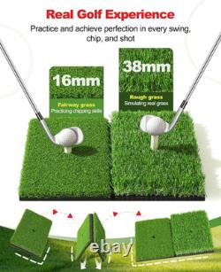 Filet de golf, filet d’entraînement de golf 10 x 7 pieds avec 2 cibles, filet de frappe robuste pour l’entraînement au driving
